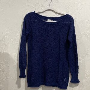 Dark Blue Woven Sweater LA Hearts from Pac Sun size xs/s